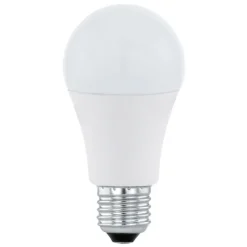 Led Pærer ^ EGLO E27 A60 11 W LED-pære, varmhvid, opal