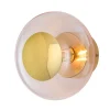 EBB & FLOW Væglamper|Væglamper > Horizon fatning guld/rosé-guld Ø 21 cm