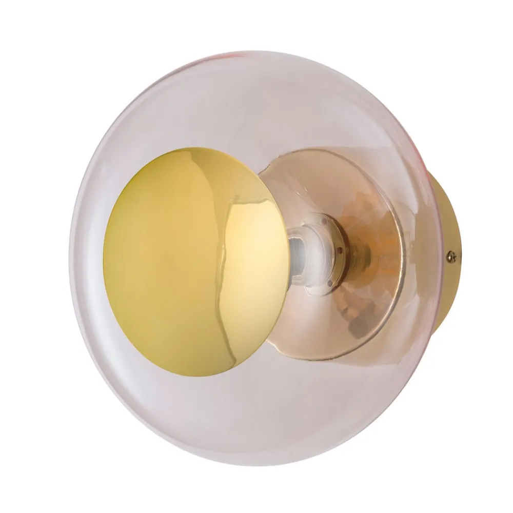 EBB & FLOW Væglamper|Væglamper > Horizon fatning guld/rosé-guld Ø 21 cm