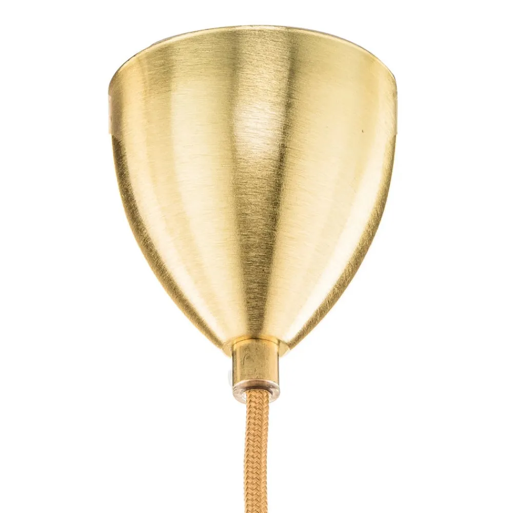 EBB & FLOW Pendellamper > Rowan hængelampe, guld Ø 22cm