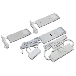 Hera Underskabsbelysning > Eco-Pad F LED-underskabsbelysning sæt m 3, 4.000 K
