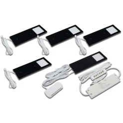 Hera Underskabsbelysning > Eco-Pad F LED-underskabsbelysning, 5, 3.000 K sort