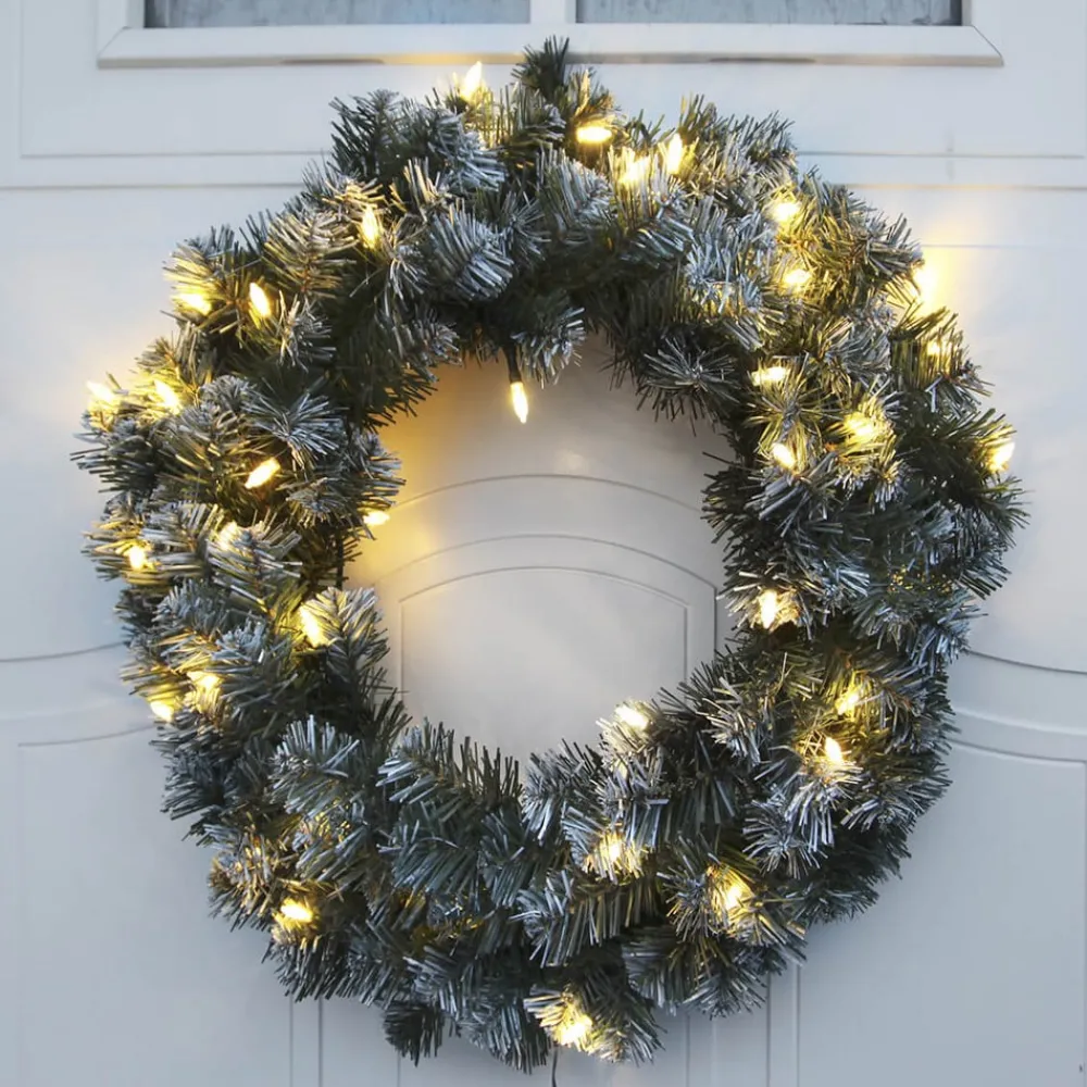 STAR TRADING Dekorationsbelysning|Julepynt > Edmonton-krans med 30 lysdioder, 50 cm