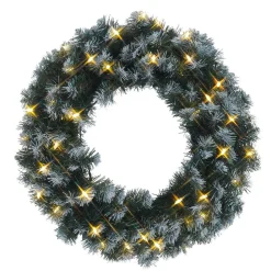STAR TRADING Dekorationsbelysning|Julepynt > Edmonton-krans med 30 lysdioder, 50 cm