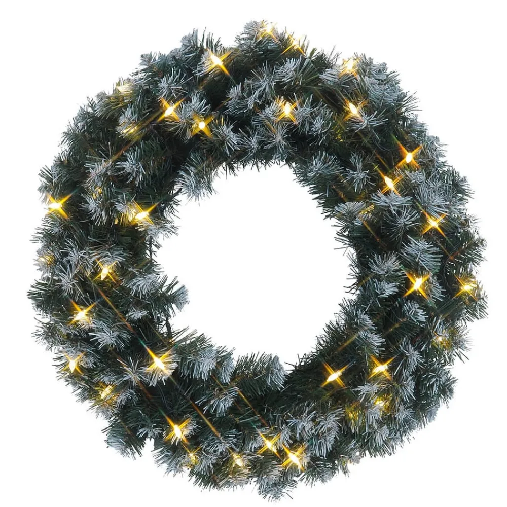 STAR TRADING Dekorationsbelysning|Julepynt > Edmonton-krans med 30 lysdioder, 50 cm