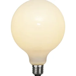 STAR TRADING Dæmpbar Led-Pære > E27 G125 LED-globepære 7,5 W 3-trins-dæmpning opal