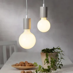 STAR TRADING Dæmpbar Led-Pære > E27 G125 LED-globepære 7,5 W 3-trins-dæmpning opal