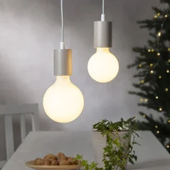 STAR TRADING Dæmpbar Led-Pære > E27 G125 LED-globepære 7,5 W 3-trins-dæmpning opal