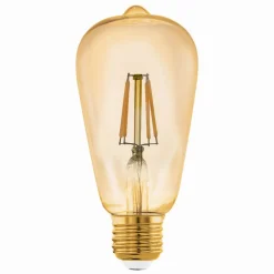 Dæmpbar Led-Pære|Smarte Lyskilder ^ EGLO connect E27 ST64 lampe 5,5W 500 lumen 2200K