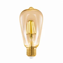 Dæmpbar Led-Pære|Smarte Lyskilder ^ EGLO connect E27 ST64 lampe 5,5W 500 lumen 2200K