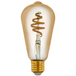 Filament Pære|Smarte Lyskilder ^ EGLO connect E27 ST64 LED-pære 5,5W 400lm CCT