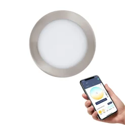 Indbygningsspots ^ EGLO connect Fueva-C LED indbygningsspot CCT Ø16,5 cm