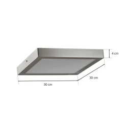 Loftlamper ^ EGLO connect Fueva-C loftlampe 30cm nikkel