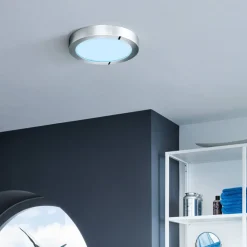 EGLO connect Loftlamper > Fueva-C loftlampe rund 30 cm krom