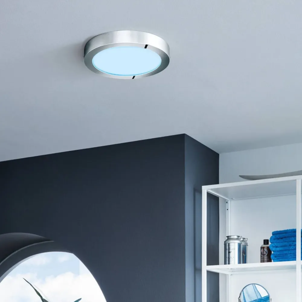 EGLO connect Loftlamper > Fueva-C loftlampe rund 30 cm krom