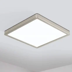 Loftlamper ^ EGLO connect Fueva-Z loftslampe 28x28cm nikkel