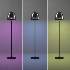 EGLO connect Gulvlamper|Gulvlamper > LED-gulvlampe Alfero-Z, RGB, CCT, sort