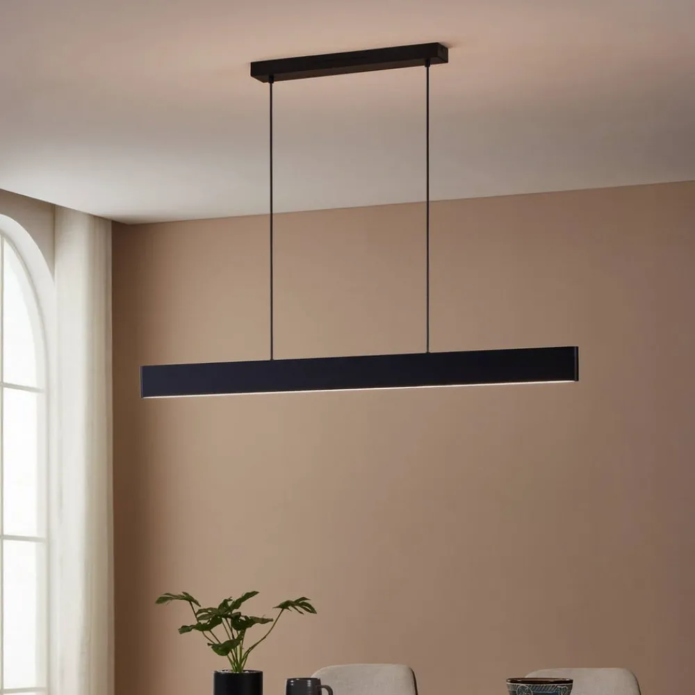 Pendellamper|Pendellamper ^ EGLO connect LED-hængelampe Andreas-Z, sort, stål