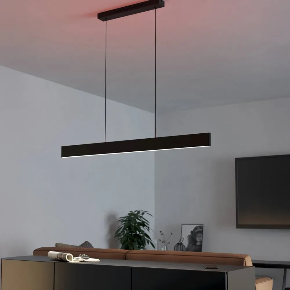 Pendellamper|Pendellamper ^ EGLO connect LED-hængelampe Andreas-Z, sort, stål
