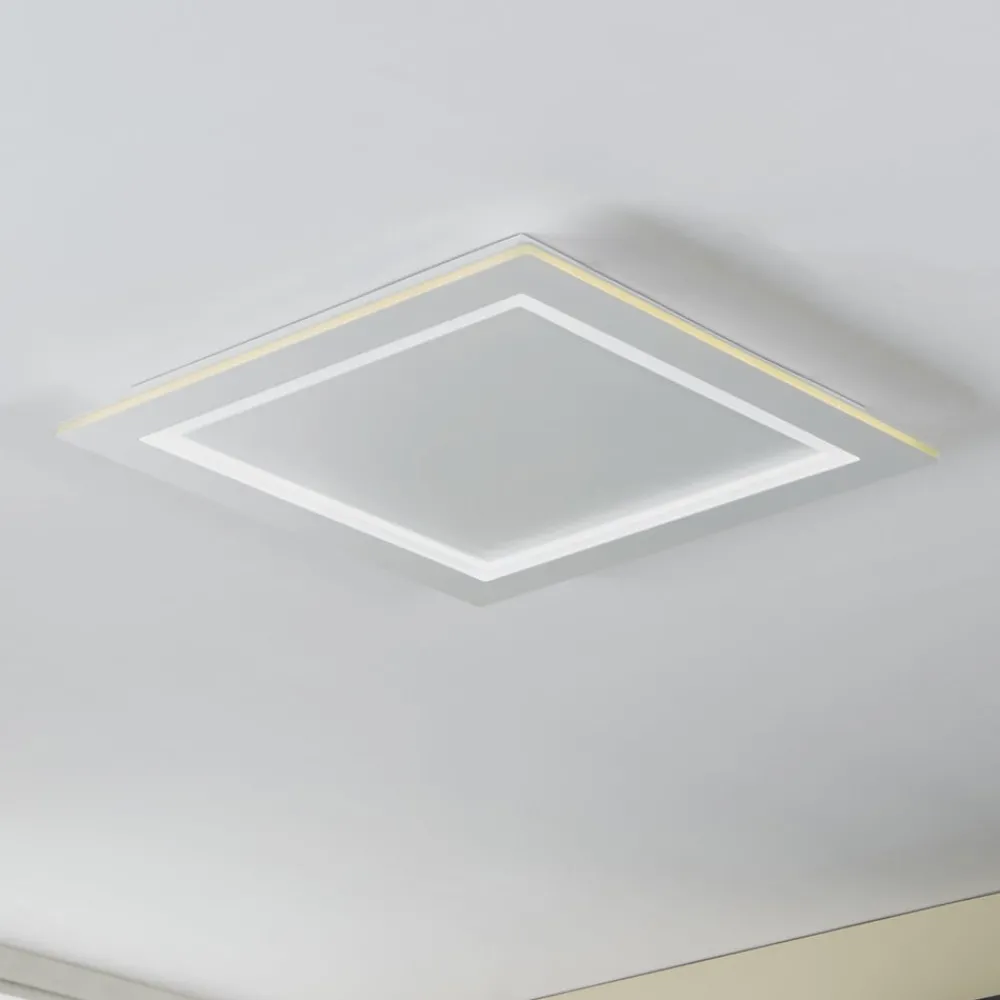EGLO connect Loftlamper > LED-loftlampe Padrogiano-Z 1 lyskilde, 60 x 60 cm