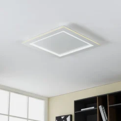 EGLO connect Loftlamper > LED-loftlampe Padrogiano-Z 1 lyskilde, 60 x 60 cm