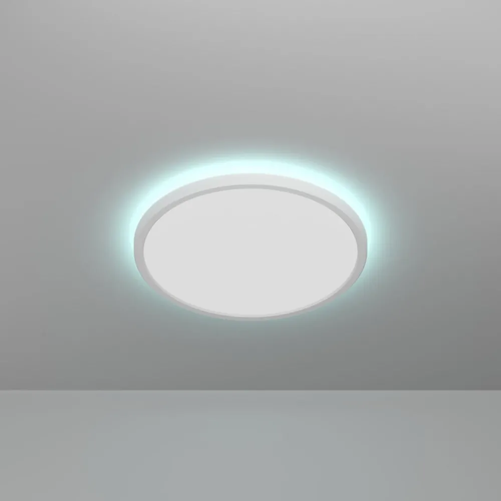 EGLO connect Loftlamper > LED-loftlampe Rovito-Z, hvid, Ø 30 cm