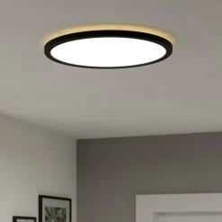 EGLO connect Loftlamper > LED-loftlampe Rovito-Z, sort, Ø 39 cm