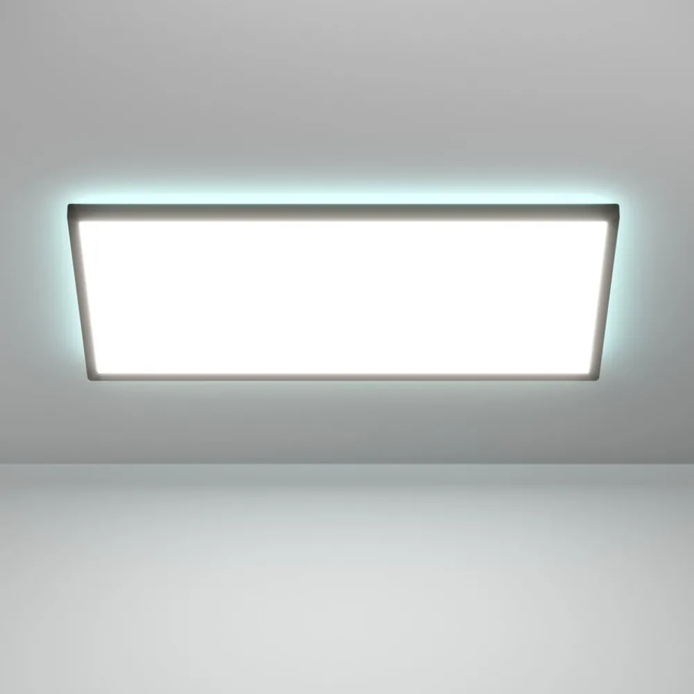 Loftlamper|Loftlamper ^ EGLO connect LED-loftlampe Rovito-Z, sort, 57 x 30 cm