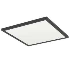 Loftlamper|Loftlamper ^ EGLO connect LED-loftlampe Rovito-Z, sort, 39 x 39 cm
