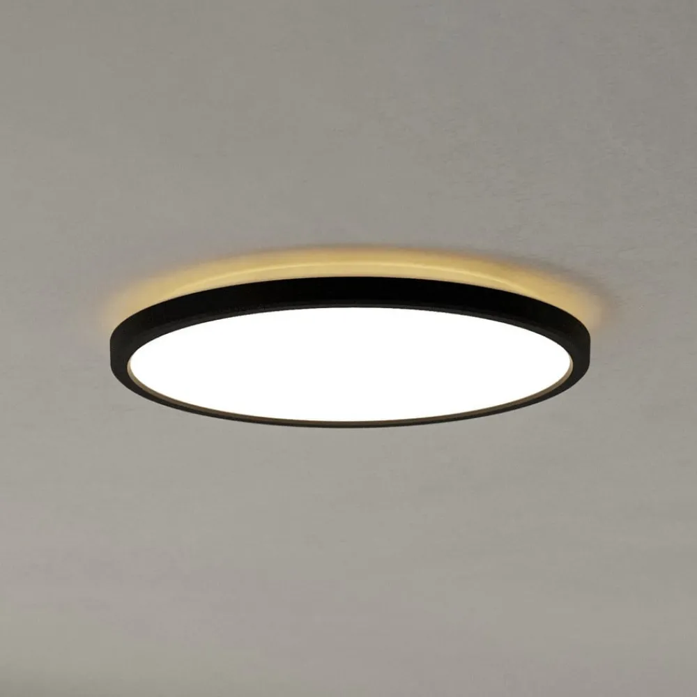EGLO connect Gang|Loftlamper > LED-loftlampe Rovito-Z, sort, Ø 30 cm