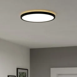 EGLO connect Gang|Loftlamper > LED-loftlampe Rovito-Z, sort, Ø 30 cm