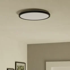 EGLO connect Gang|Loftlamper > LED-loftlampe Rovito-Z, sort, Ø 30 cm