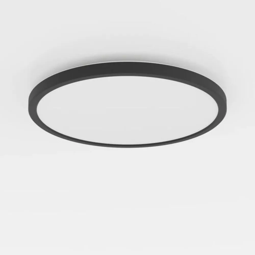 EGLO connect Gang|Loftlamper > LED-loftlampe Rovito-Z, sort, Ø 30 cm