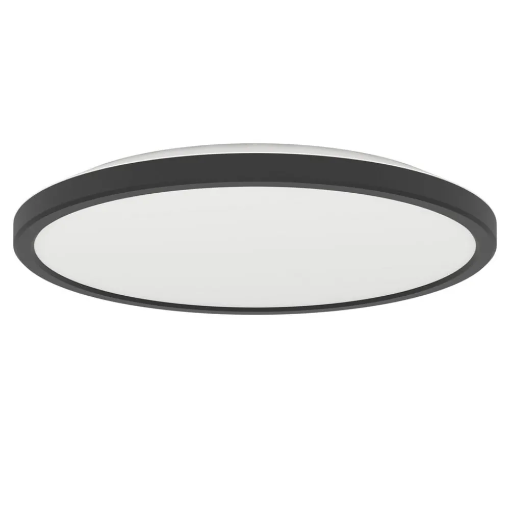 EGLO connect Gang|Loftlamper > LED-loftlampe Rovito-Z, sort, Ø 30 cm