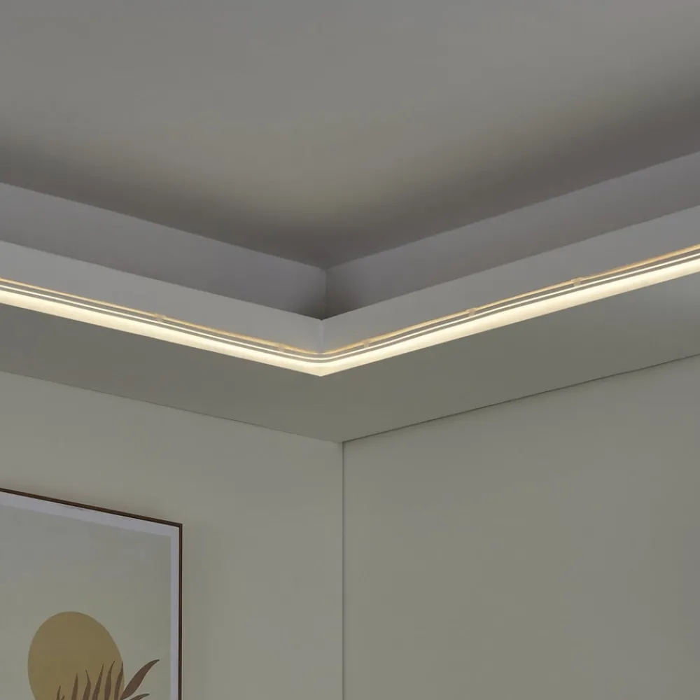 Dekorationsbelysning|Led Strips ^ EGLO connect LED-Strip Neon Stripe-Z, 5 M., RGB, CCT, hvid