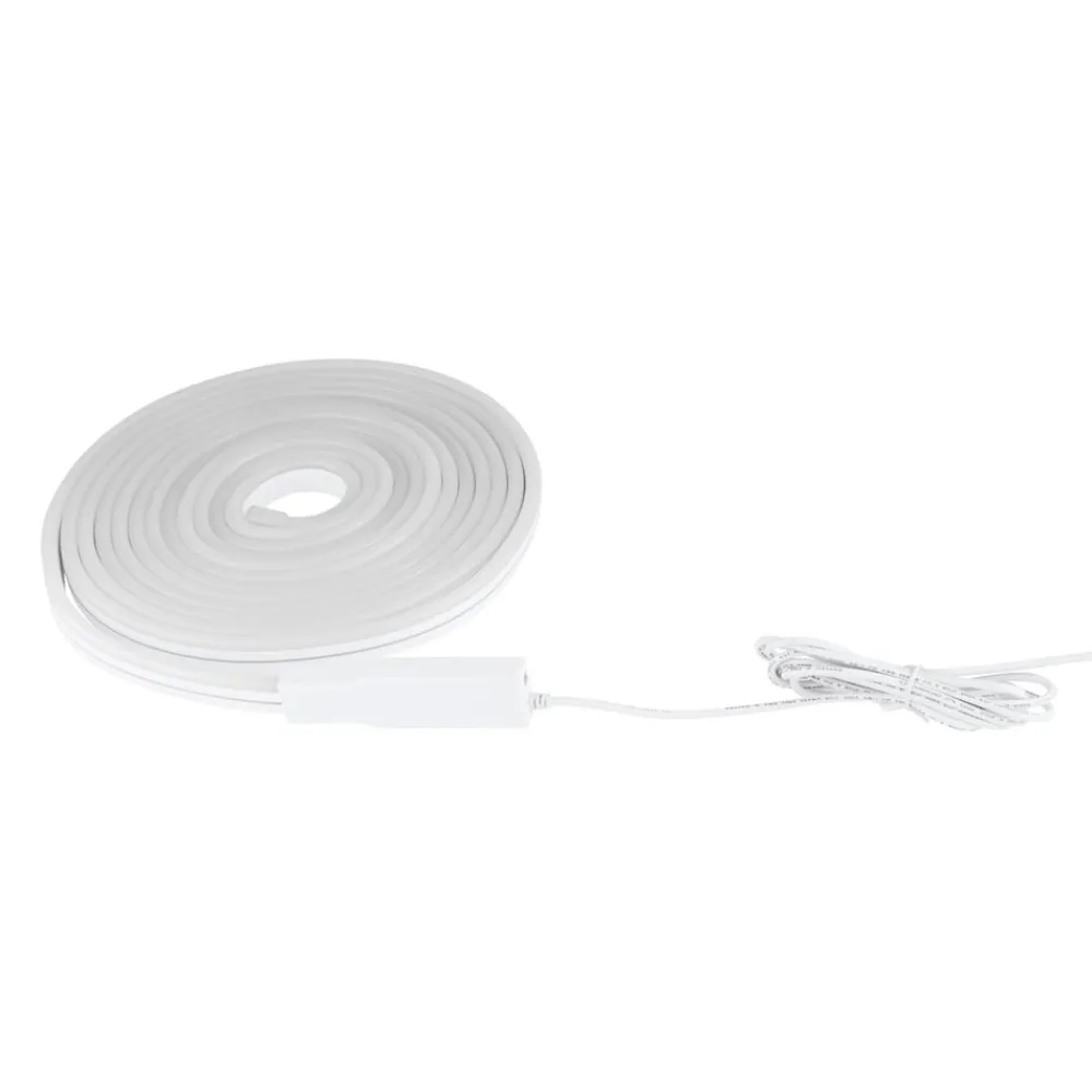 Dekorationsbelysning|Led Strips ^ EGLO connect LED-Strip Neon Stripe-Z, 5 M., RGB, CCT, hvid