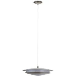 EGLO connect Pendellamper > Moneva-C LED-hængelampe nikkel Ø 40,5