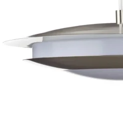 EGLO connect Pendellamper > Moneva-C LED-hængelampe nikkel Ø 40,5