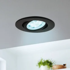EGLO connect Indbygningsspots > Saliceto-Z LED indbygningslampe, sort