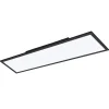 Loftlamper|Loftlamper ^ EGLO connect Salobrena-Z LED-loftslampe, 120x30cm, sort