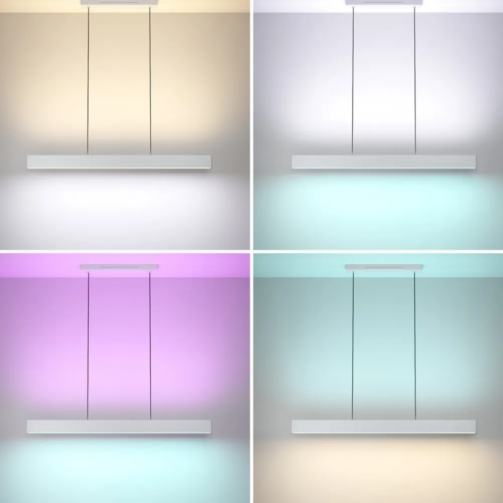 EGLO connect Pendellamper > Smart LED-hængelampe Andreas-Z, grå, stål