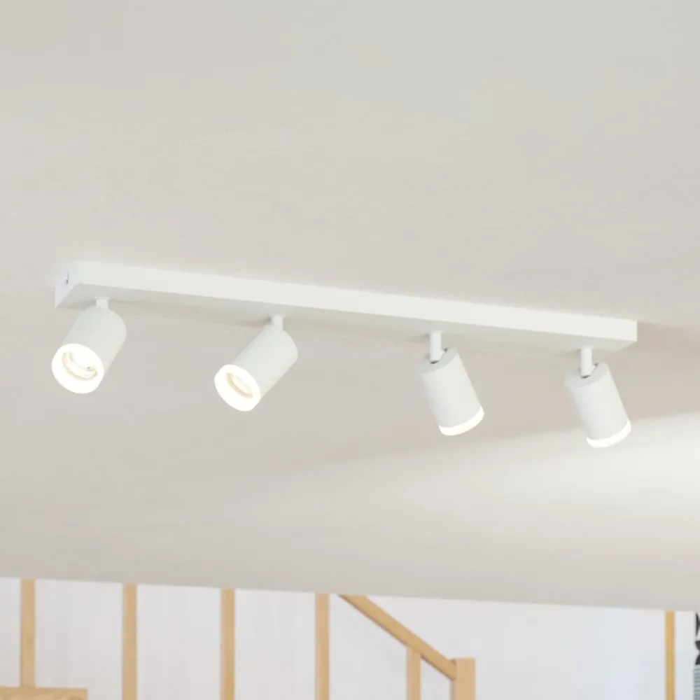 Loftlamper|Spotlights ^ EGLO connect Smart LED-spot Melitello-Z, 4 lyskilder, hvid