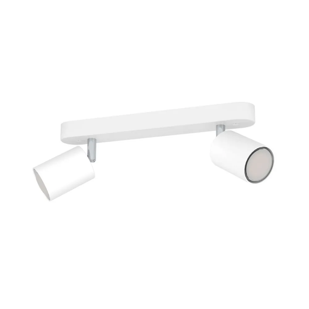 EGLO connect Loftlamper|Spotlights > Smart Spot Adfira-Z, hvid, 2 lyskilder, stål