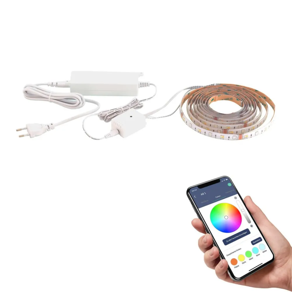EGLO connect Dekorationsbelysning|Led Strips > Stripe-Z RGBW LED-stripe, 8m