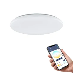 Loftlamper ^ EGLO connect Totari-Z LED-loftslampe, hvid 56 cm