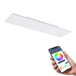 Loftlamper|Loftlamper ^ EGLO connect Turcona-Z LED-loftslampe 120x30cm