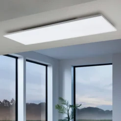 Loftlamper|Loftlamper ^ EGLO connect Turcona-Z LED-loftslampe 120x30cm