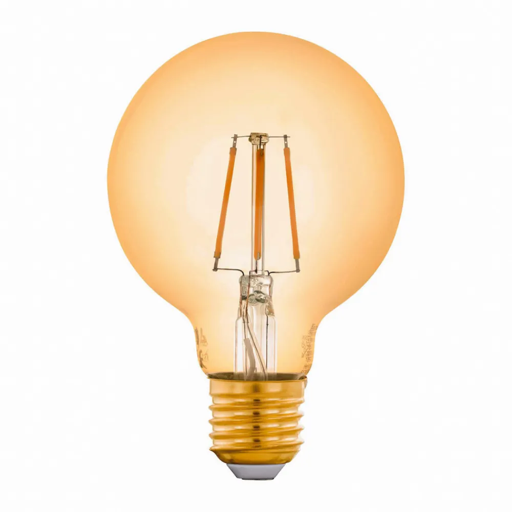 EGLO connect Dæmpbar Led-Pære|Smarte Lyskilder > -z E27 G80 Globe 5,5 W 500 lm 2200 K