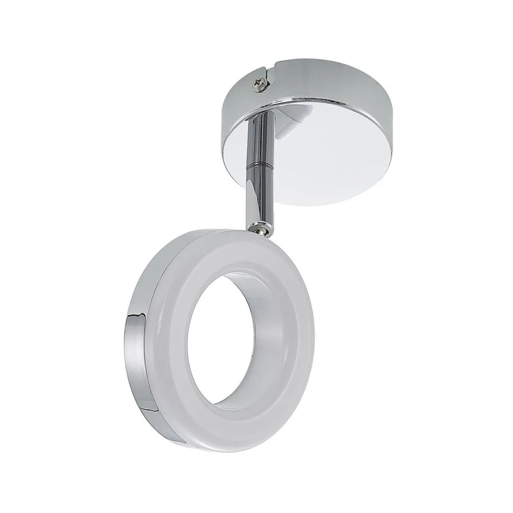 ELC Spotlights > Tioklia LED-spot, krom, 1 lyskilde