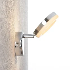 ELC Spotlights > Tioklia LED-spot, krom, 1 lyskilde